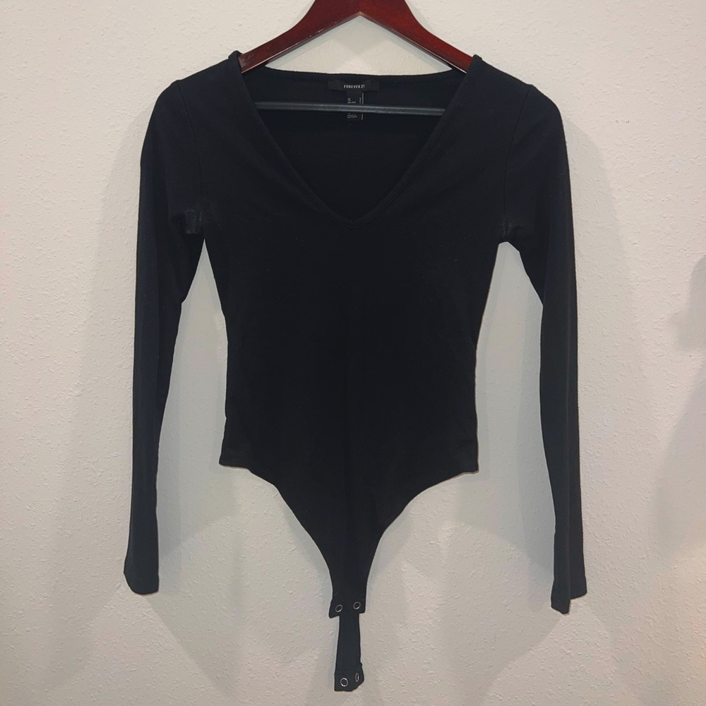 Forever 21 v neck body suit